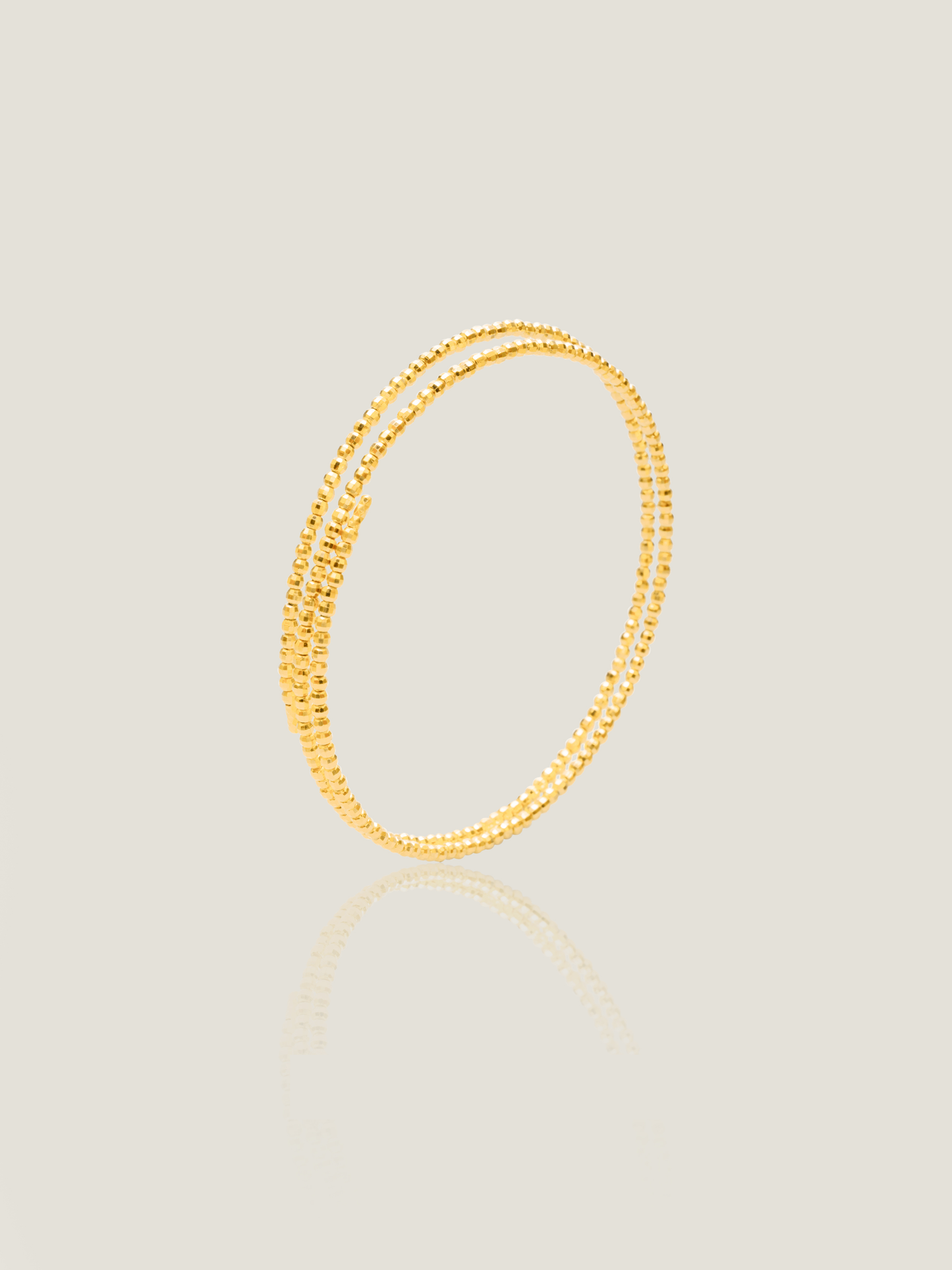 Golden Sand Beaded Bracelet