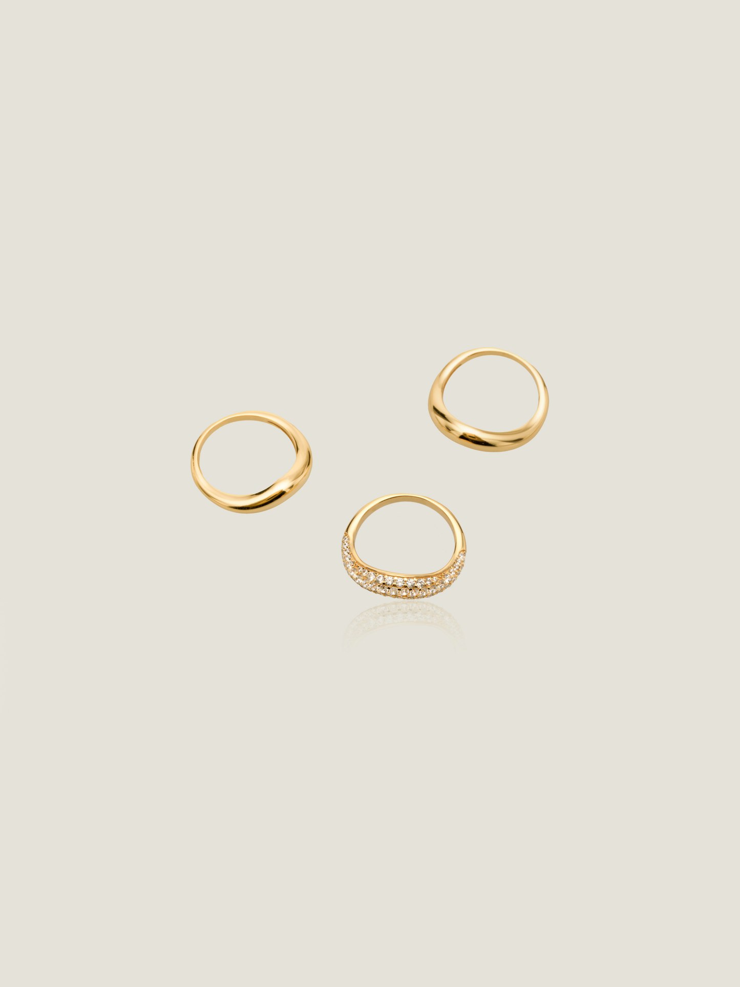 Thames Light Stacking Ring Set