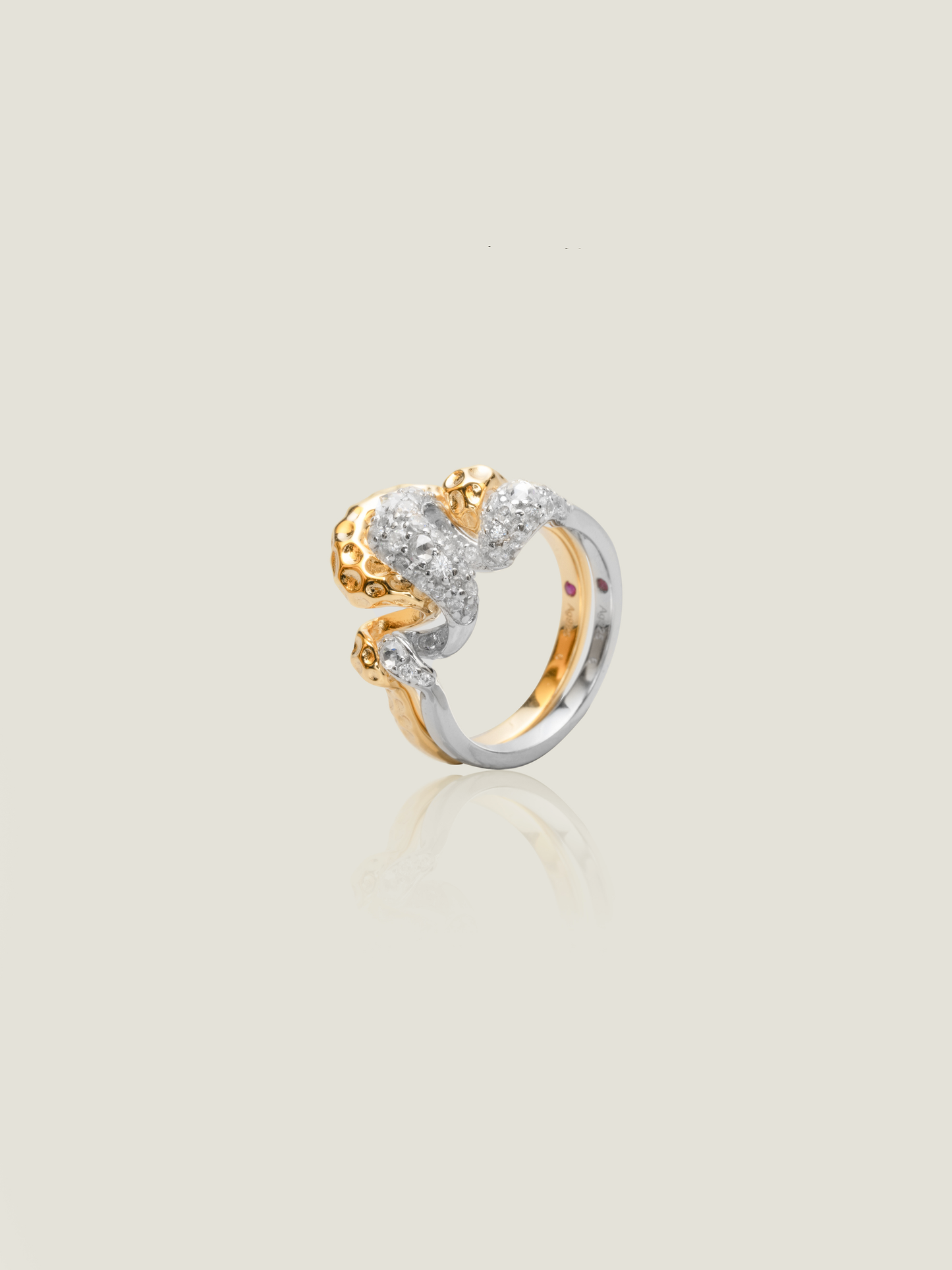 Serpent Muse Ring Set